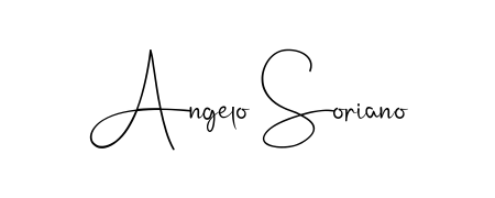 Discover how Angelo Soriano looks in an executive cursive font (Andilay-7BmLP). Perfect for legal documents, invoices, and certificates. Angelo Soriano signature style 4 images and pictures png
