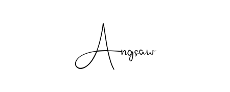 Make a short Angsaw signature style. Manage your documents anywhere anytime using Andilay-7BmLP. Create and add eSignatures, submit forms, share and send files easily. Angsaw signature style 4 images and pictures png
