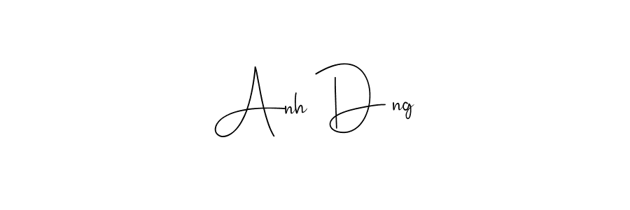 How to make Anh Dũng signature? Andilay-7BmLP is a professional autograph style. Create handwritten signature for Anh Dũng name. Anh Dũng signature style 4 images and pictures png