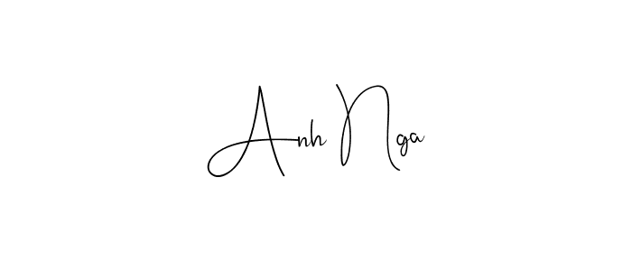 It looks lik you need a new signature style for name Anh Nga. Design unique handwritten (Andilay-7BmLP) signature with our free signature maker in just a few clicks. Anh Nga signature style 4 images and pictures png