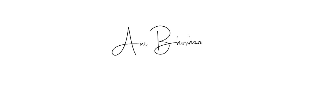 Here are the top 10 professional signature styles for the name Ani Bhushan. These are the best autograph styles you can use for your name. Ani Bhushan signature style 4 images and pictures png