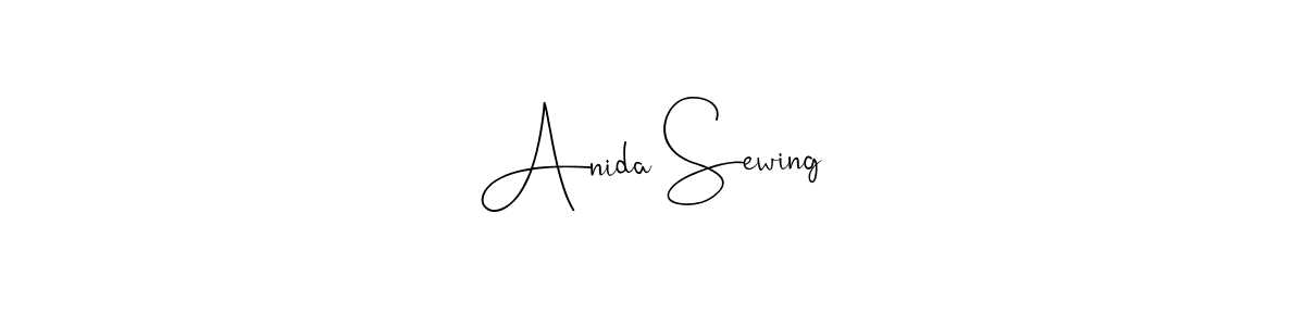 Andilay-7BmLP is a professional signature style that is perfect for those who want to add a touch of class to their signature. It is also a great choice for those who want to make their signature more unique. Get Anida Sewing name to fancy signature for free. Anida Sewing signature style 4 images and pictures png