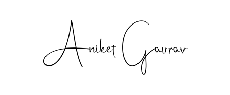 Elevate your brand with a stunning Aniket Gaurav eSignature. The Andilay-7BmLP style provides a balanced, flowing aesthetic for everyday signing. Aniket Gaurav signature style 4 images and pictures png