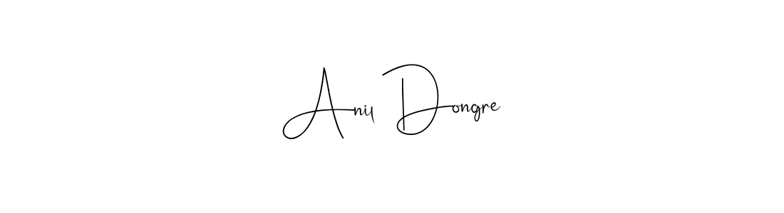Design your own signature with our free online signature maker. With this signature software, you can create a handwritten (Andilay-7BmLP) signature for name Anil Dongre. Anil Dongre signature style 4 images and pictures png