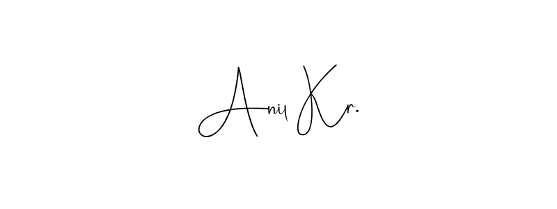 Similarly Andilay-7BmLP is the best handwritten signature design. Signature creator online .You can use it as an online autograph creator for name Anil Kr.. Anil Kr. signature style 4 images and pictures png