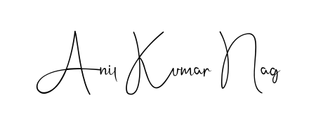 Achieve flawless digital penmanship with Anil Kumar Nag name in Andilay-7BmLP font. The perfect tool for creating online signatures. Anil Kumar Nag signature style 4 images and pictures png