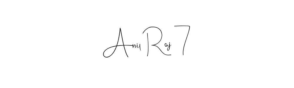 Once you've used our free online signature maker to create your best signature Andilay-7BmLP style, it's time to enjoy all of the benefits that Anil Raj 7 name signing documents. Anil Raj 7 signature style 4 images and pictures png
