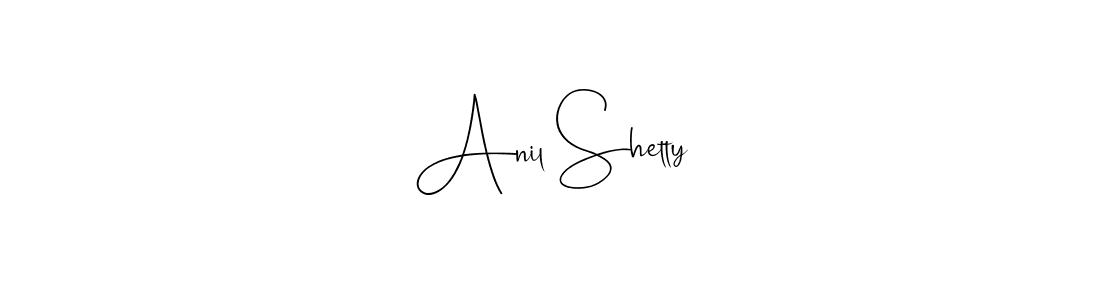 Use a signature maker to create a handwritten signature online. With this signature software, you can design (Andilay-7BmLP) your own signature for name Anil Shetty. Anil Shetty signature style 4 images and pictures png