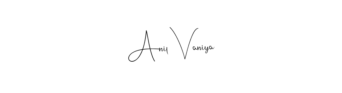 How to Draw Anil Vaniya signature style? Andilay-7BmLP is a latest design signature styles for name Anil Vaniya. Anil Vaniya signature style 4 images and pictures png
