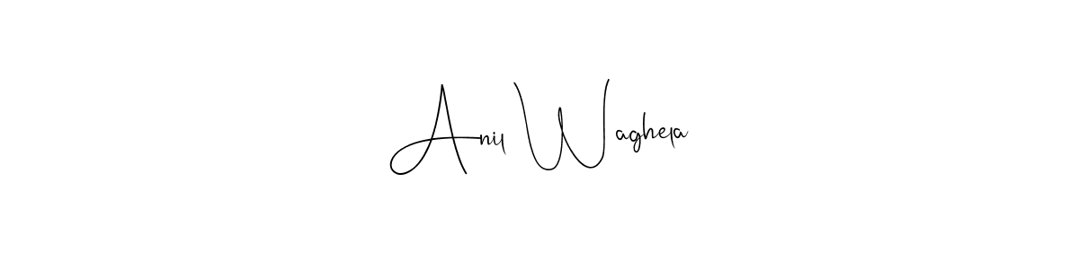 Anil Waghela stylish signature style. Best Handwritten Sign (Andilay-7BmLP) for my name. Handwritten Signature Collection Ideas for my name Anil Waghela. Anil Waghela signature style 4 images and pictures png