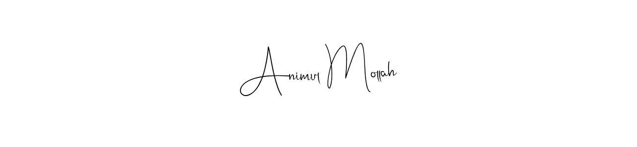 It looks lik you need a new signature style for name Animul Mollah. Design unique handwritten (Andilay-7BmLP) signature with our free signature maker in just a few clicks. Animul Mollah signature style 4 images and pictures png