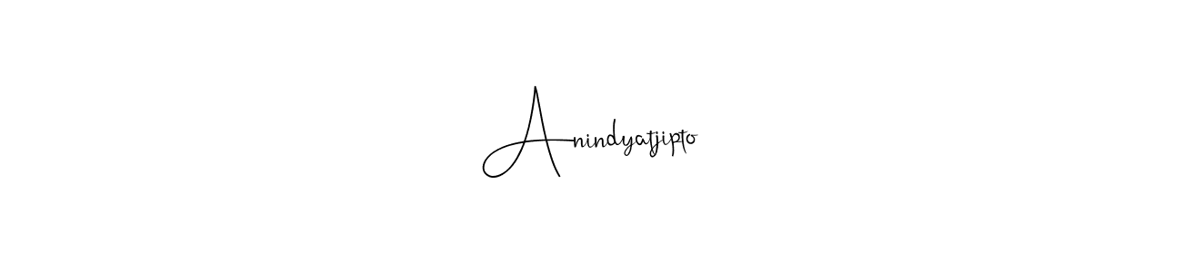 Andilay-7BmLP is a professional signature style that is perfect for those who want to add a touch of class to their signature. It is also a great choice for those who want to make their signature more unique. Get Anindyatjipto name to fancy signature for free. Anindyatjipto signature style 4 images and pictures png