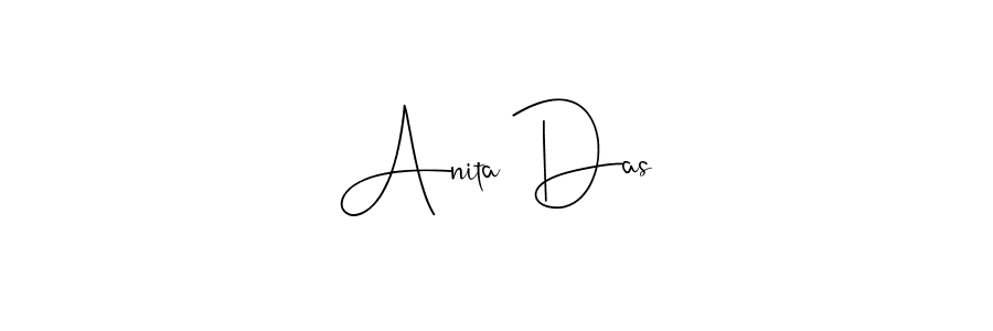 You can use this online signature creator to create a handwritten signature for the name Anita Das. This is the best online autograph maker. Anita Das signature style 4 images and pictures png