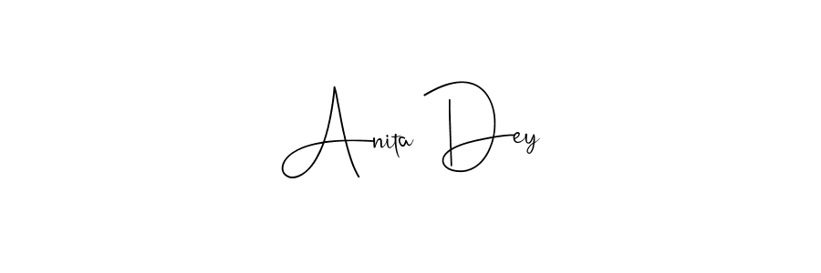 Here are the top 10 professional signature styles for the name Anita Dey. These are the best autograph styles you can use for your name. Anita Dey signature style 4 images and pictures png