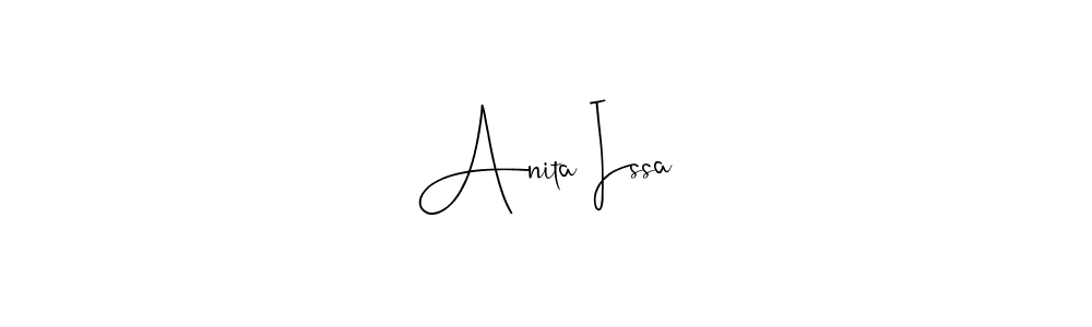 You can use this online signature creator to create a handwritten signature for the name Anita Issa. This is the best online autograph maker. Anita Issa signature style 4 images and pictures png