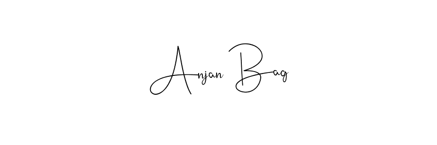 How to make Anjan Bag signature? Andilay-7BmLP is a professional autograph style. Create handwritten signature for Anjan Bag name. Anjan Bag signature style 4 images and pictures png