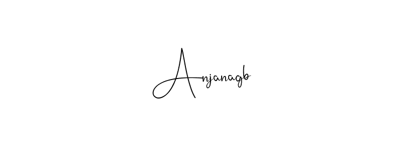 This is the best signature style for the Anjanagb name. Also you like these signature font (Andilay-7BmLP). Mix name signature. Anjanagb signature style 4 images and pictures png