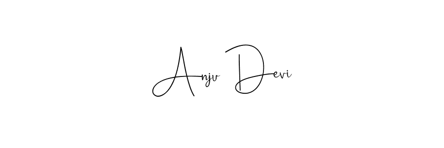 The best way (Andilay-7BmLP) to make a short signature is to pick only two or three words in your name. The name Anju Devi include a total of six letters. For converting this name. Anju Devi signature style 4 images and pictures png