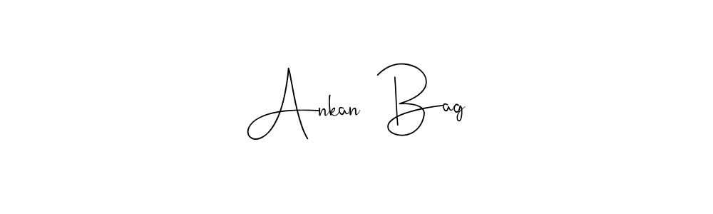 Ankan  Bag stylish signature style. Best Handwritten Sign (Andilay-7BmLP) for my name. Handwritten Signature Collection Ideas for my name Ankan  Bag. Ankan  Bag signature style 4 images and pictures png
