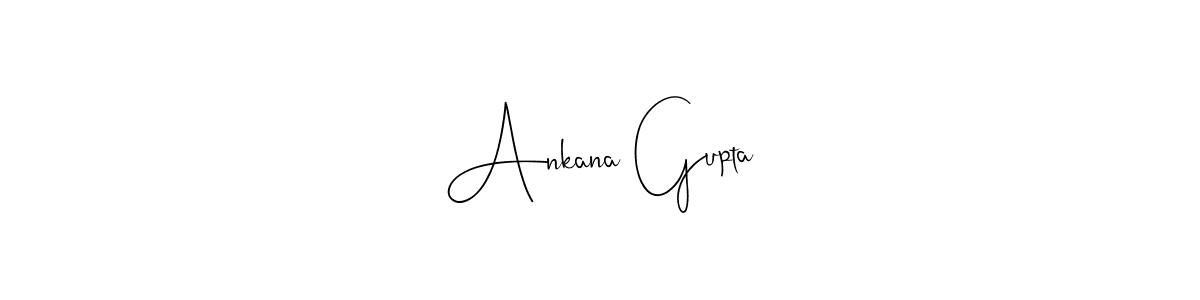 See photos of Ankana Gupta official signature by Spectra . Check more albums & portfolios. Read reviews & check more about Andilay-7BmLP font. Ankana Gupta signature style 4 images and pictures png