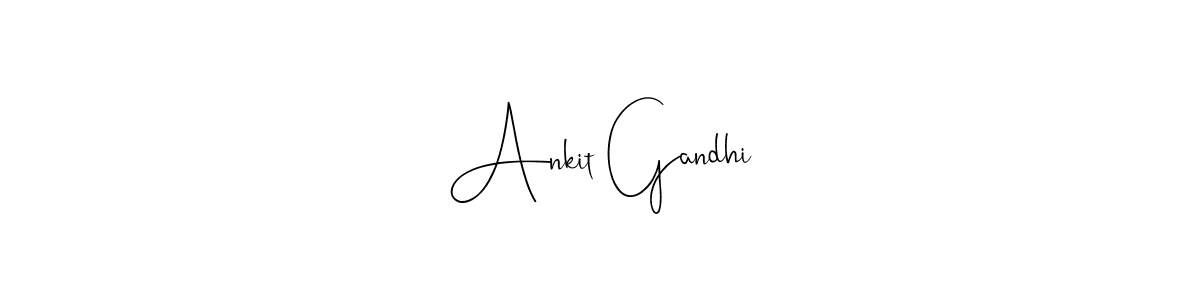 Use a signature maker to create a handwritten signature online. With this signature software, you can design (Andilay-7BmLP) your own signature for name Ankit Gandhi. Ankit Gandhi signature style 4 images and pictures png