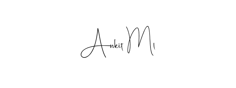Once you've used our free online signature maker to create your best signature Andilay-7BmLP style, it's time to enjoy all of the benefits that Ankit Ml name signing documents. Ankit Ml signature style 4 images and pictures png