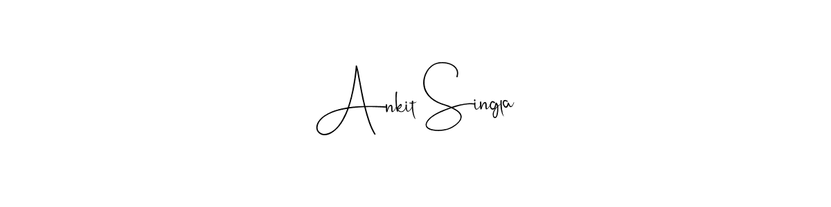 Andilay-7BmLP is a professional signature style that is perfect for those who want to add a touch of class to their signature. It is also a great choice for those who want to make their signature more unique. Get Ankit Singla name to fancy signature for free. Ankit Singla signature style 4 images and pictures png