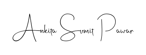 Style your name Ankita Sumit Pawar with confidence using Andilay-7BmLP signature design. Simple, elegant, and ready for immediate document use. Ankita Sumit Pawar signature style 4 images and pictures png