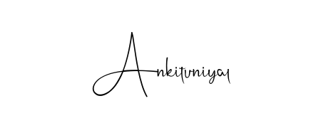 Design your own signature with our free online signature maker. With this signature software, you can create a handwritten (Andilay-7BmLP) signature for name Ankituniyal. Ankituniyal signature style 4 images and pictures png