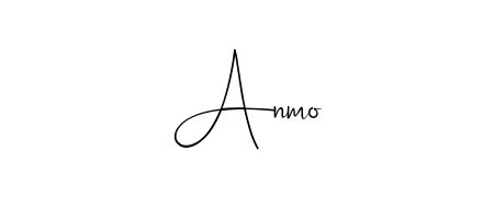 Try this chic Anmo handwritten sign style. Using Andilay-7BmLP font elements, it gives your name a sleek, memorable identity. Anmo signature style 4 images and pictures png