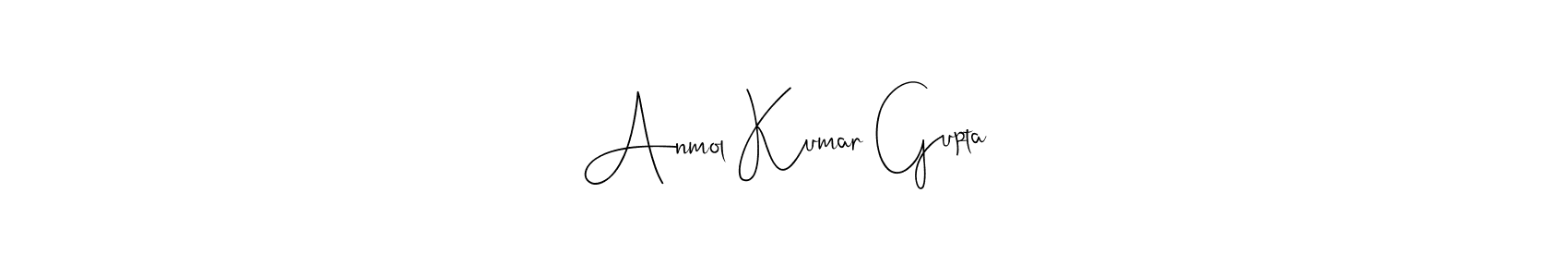 if you are searching for the best signature style for your name Anmol Kumar Gupta. so please give up your signature search. here we have designed multiple signature styles  using Andilay-7BmLP. Anmol Kumar Gupta signature style 4 images and pictures png