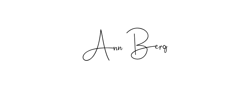 Also we have Ann Berg name is the best signature style. Create professional handwritten signature collection using Andilay-7BmLP autograph style. Ann Berg signature style 4 images and pictures png