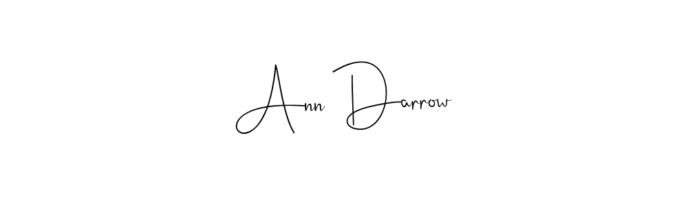 The best way (Andilay-7BmLP) to make a short signature is to pick only two or three words in your name. The name Ann Darrow include a total of six letters. For converting this name. Ann Darrow signature style 4 images and pictures png