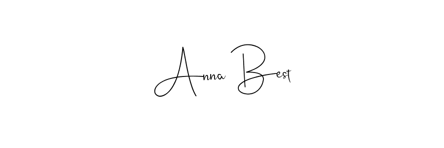 The best way (Andilay-7BmLP) to make a short signature is to pick only two or three words in your name. The name Anna Best include a total of six letters. For converting this name. Anna Best signature style 4 images and pictures png