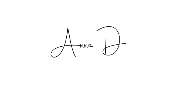 See photos of Anna D official signature by Spectra . Check more albums & portfolios. Read reviews & check more about Andilay-7BmLP font. Anna D signature style 4 images and pictures png