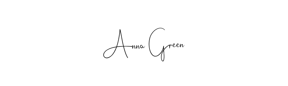 Make a beautiful signature design for name Anna Green. With this signature (Andilay-7BmLP) style, you can create a handwritten signature for free. Anna Green signature style 4 images and pictures png