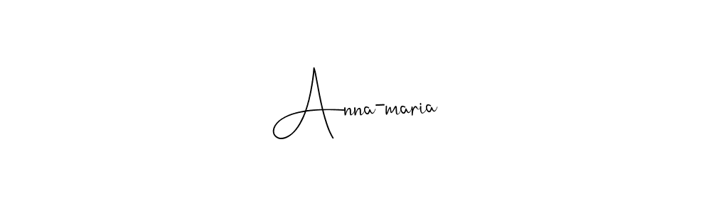 Here are the top 10 professional signature styles for the name Anna-maria. These are the best autograph styles you can use for your name. Anna-maria signature style 4 images and pictures png