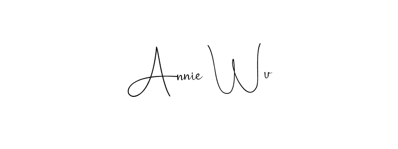 How to Draw Annie Wu signature style? Andilay-7BmLP is a latest design signature styles for name Annie Wu. Annie Wu signature style 4 images and pictures png
