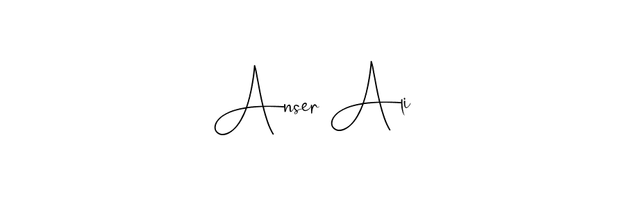 Also You can easily find your signature by using the search form. We will create Anser Ali name handwritten signature images for you free of cost using Andilay-7BmLP sign style. Anser Ali signature style 4 images and pictures png