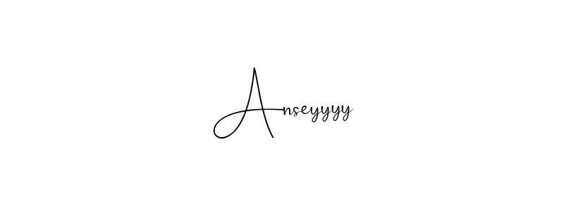 This is the best signature style for the Anseyyyy name. Also you like these signature font (Andilay-7BmLP). Mix name signature. Anseyyyy signature style 4 images and pictures png