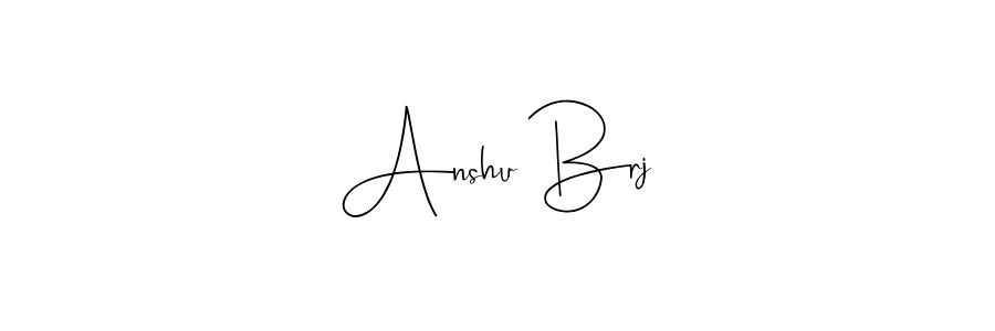 The best way (Andilay-7BmLP) to make a short signature is to pick only two or three words in your name. The name Anshu Brj include a total of six letters. For converting this name. Anshu Brj signature style 4 images and pictures png