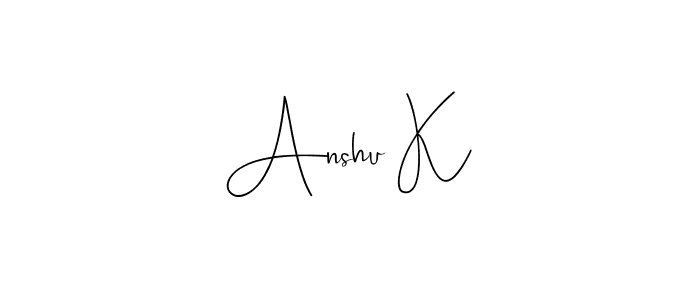 How to Draw Anshu K signature style? Andilay-7BmLP is a latest design signature styles for name Anshu K. Anshu K signature style 4 images and pictures png