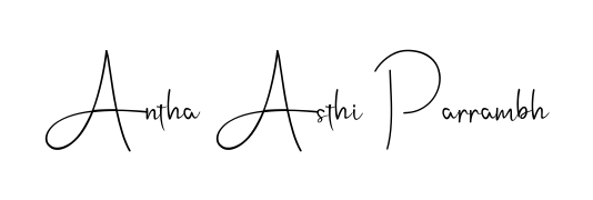 A stylish, flowing autograph style designed for name Antha Asthi Parrambh using Andilay-7BmLP typography. Perfect for digital creative projects. Antha Asthi Parrambh signature style 4 images and pictures png