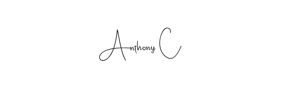 Make a short Anthony C signature style. Manage your documents anywhere anytime using Andilay-7BmLP. Create and add eSignatures, submit forms, share and send files easily. Anthony C signature style 4 images and pictures png