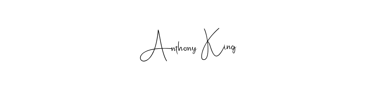 Make a short Anthony King signature style. Manage your documents anywhere anytime using Andilay-7BmLP. Create and add eSignatures, submit forms, share and send files easily. Anthony King signature style 4 images and pictures png