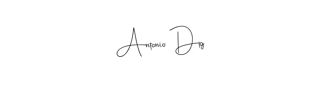 The best way (Andilay-7BmLP) to make a short signature is to pick only two or three words in your name. The name Antonio Dlg include a total of six letters. For converting this name. Antonio Dlg signature style 4 images and pictures png