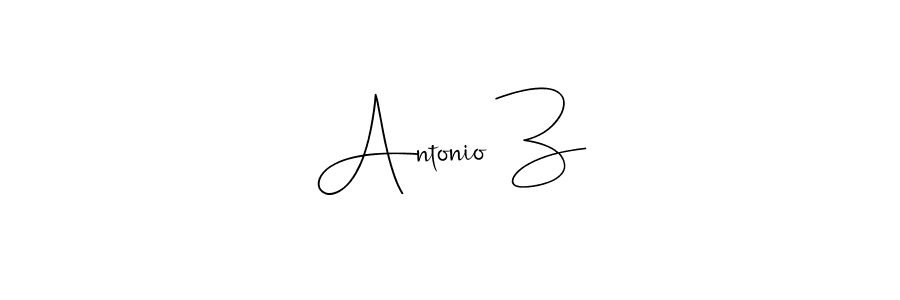 See photos of Antonio Z official signature by Spectra . Check more albums & portfolios. Read reviews & check more about Andilay-7BmLP font. Antonio Z signature style 4 images and pictures png