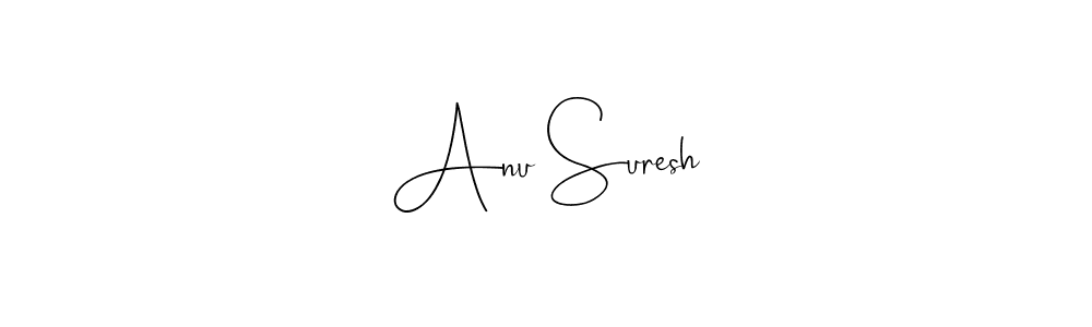 Anu Suresh stylish signature style. Best Handwritten Sign (Andilay-7BmLP) for my name. Handwritten Signature Collection Ideas for my name Anu Suresh. Anu Suresh signature style 4 images and pictures png