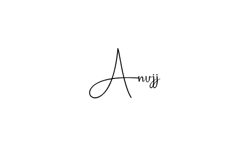 How to make Anujj signature? Andilay-7BmLP is a professional autograph style. Create handwritten signature for Anujj name. Anujj signature style 4 images and pictures png