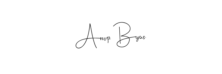 Similarly Andilay-7BmLP is the best handwritten signature design. Signature creator online .You can use it as an online autograph creator for name Anup Byas. Anup Byas signature style 4 images and pictures png